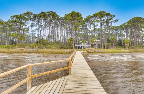 Carrabelle House | Carrabelle Retreat w/Boat Dock + Views of Gulf!