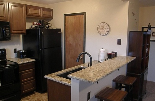 Fairplay Condo | Central Fairplay Condo - granite counters, heated floors - STR permit#2022013136