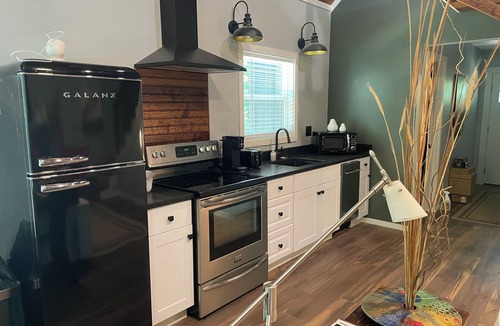 Five Points Ski Chalet | Chalet w/lake access! This is the larger of two cabins available on property.
