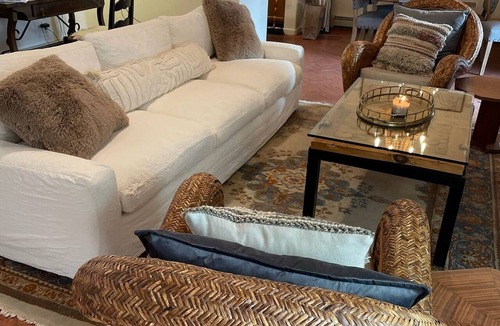 Southside House | Charming 3-bedroom townhome in SE Santa Fe AC & WiFi. Monthly + rentals.