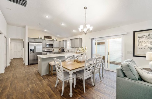 Wildwood Villa | Charming 3 BR 2 Bath Courtyard Villa in The Villages Florida Gas Golf Cart