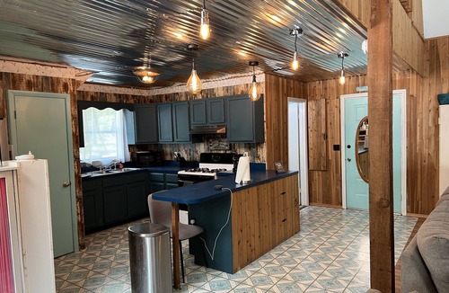 Branford Cabin | "Charming Barnominium on 2 Wooded Acres in Three Rivers Estates". Sleeps 6.