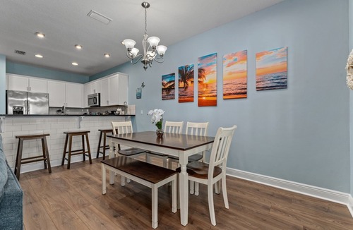 Crystal Beach House | Coastal Getaway-Heated Pool-Golf Cart Included-Walk to Beach!