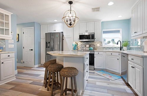 Hutchinson Island South House | Coastal home on the river, fish off the dock, walk to the beach