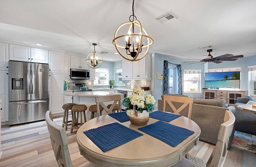 Hutchinson Island South House | Coastal home on the river, fish off the dock, walk to the beach