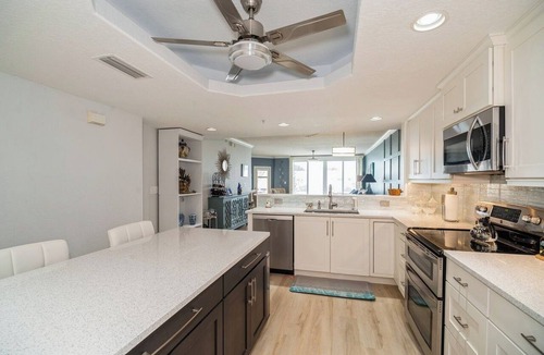 Port Canaveral Condo | Coastal living meets luxury in this 3-bed, 2-bath oasis in an oceanfront complex
