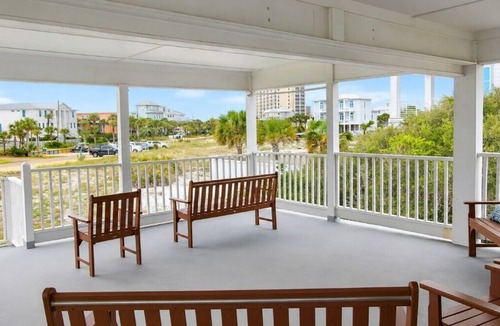 Gulf Pines House | Coastal Retreat with Private Beach Access less than 50ft from home