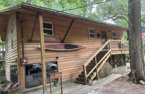 Branford House | Confluence Cabin: Waterfront - Float the Ichetucknee right to our dock