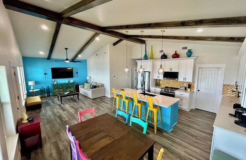 Rockport House | Copano Bay Waterfront Newly Built Modern Home in Rockport with Private Pier
