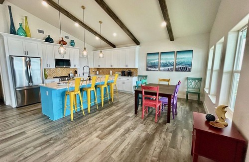 Rockport House | Copano Bay Waterfront Newly Built Modern Home in Rockport with Private Pier