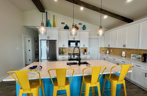 Rockport House | Copano Bay Waterfront Newly Built Modern Home in Rockport with Private Pier