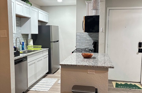 Midland Condo | Cozy 1-bedroom condo with an office