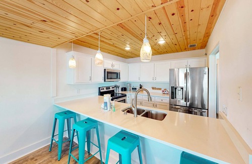 Cape San Blas House | Cozy Gulf-View Beach House with Foosball, Patio, AC & washer&dryer - Pets Welcome