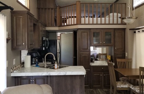 Phenix City House | Deck Delight tiny home w/low lofts grill hammock