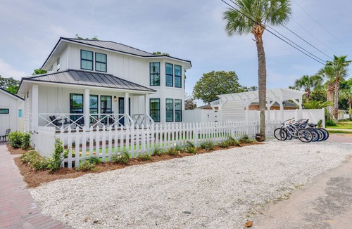 Laguna Beach House | Designer Home Near 30A: Heated Pool, Walk to Beach