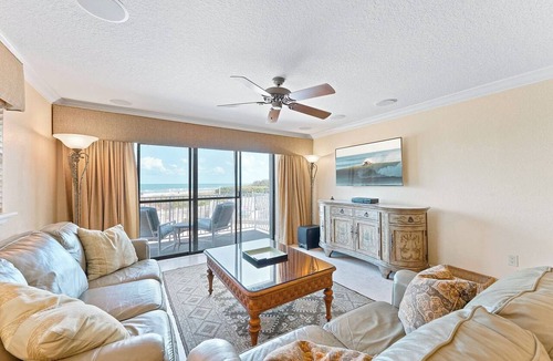 Avon By The Sea Condo | Direct Oceanfront Condo w/Heated Pool, BBQ Grills, and Steps to the Pier and Beach 🌊🏖️