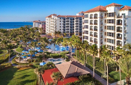 Palm Beach Shores Hotel | Discover Paradise at Marriott's Ocean Pointe; two bedroom bedroom