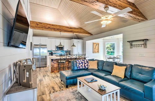 Darien Cottage | Dock, Altamaha River Access! Angler's Paradise