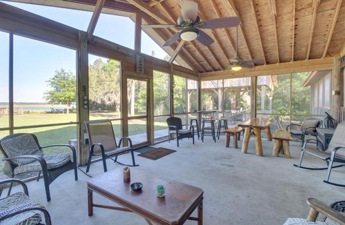 Crescent House | Dock & Views! Waterfront Baisden's Bluff Home