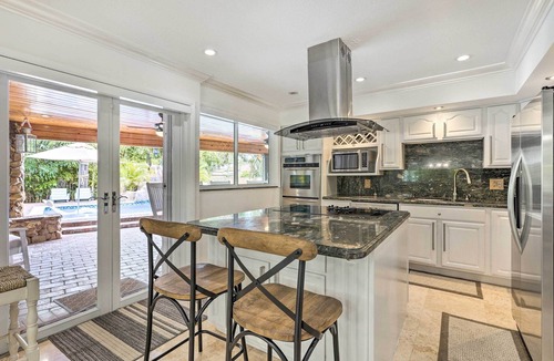 Ludlam House | Elegant Miami Home w/Private Tropical Oasis!