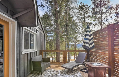 Evergreen Meadows Apartment | Evergreen Apt w/ Deck, Fire Pit & Gas Stove!