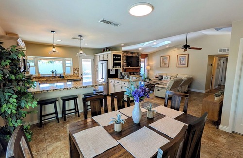 North Mountain House | Exceptional! Remodeled 3Bd/2Ba with GIANT Private Pool and Covered Patio