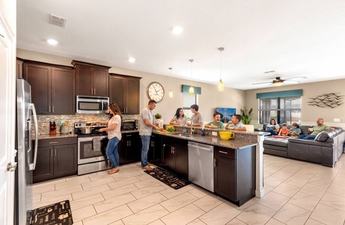 Davenport House | Exceptional Villa: Saltwater Pool, No Rear Neighbors, Game Room & Movie Theater