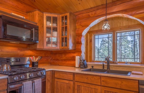 Westcliffe Cabin | Exquisite Log Cabin. 35 Wooded Acres Laced w/ Creeks & Trails