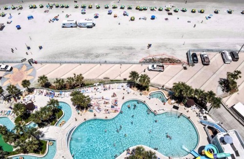 Brush - Stewarts Condo | Fall Specials Just Released - Oceanfront Private Balcony