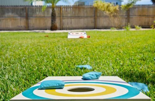 Crescent Beach House | Fire Pit Tropical Oasis Steps to Beach Outdoor Seating
