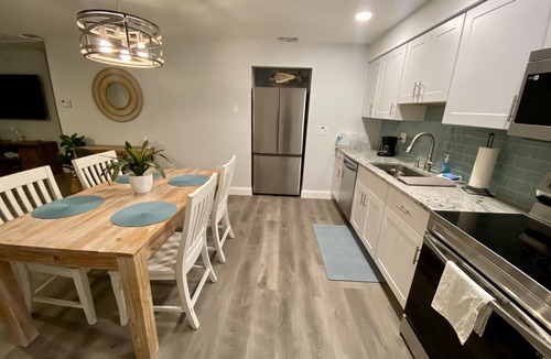 Cape Caneveral Beach Gardens Condo | Fully renovated condo one block from the beach!