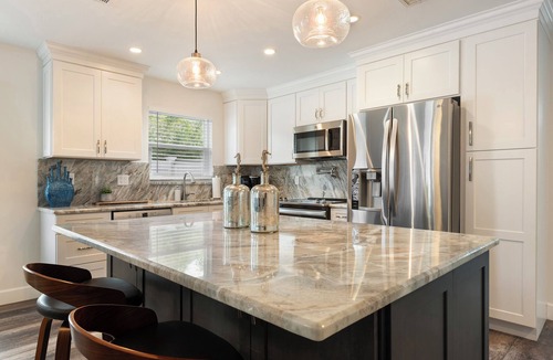 Naples Park House | Game Room Walk to Beach King Beds Beach