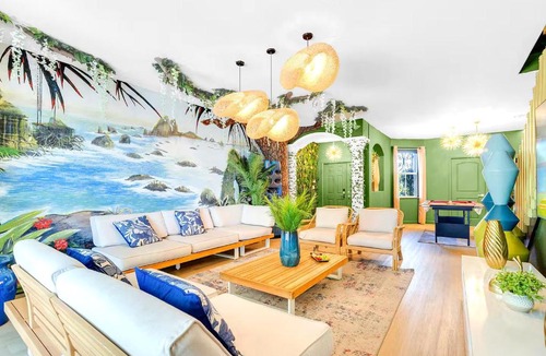 Tamiami Villa | Glow Lakefront Villa, Heated Pool - Spa, 4K Cinema