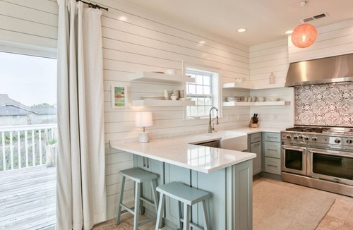 Treasure Beach Village House | Gorgeous Views at Beachfront Home in Plantation Community of St. George Island!