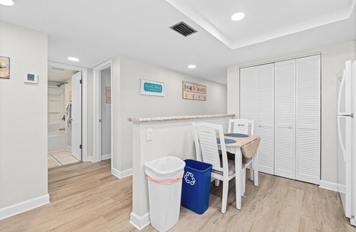 Indian Harbour Beach Condo | Ground Floor Oceanfront Condo Steps to Beach Unit 106 Sleeps 6