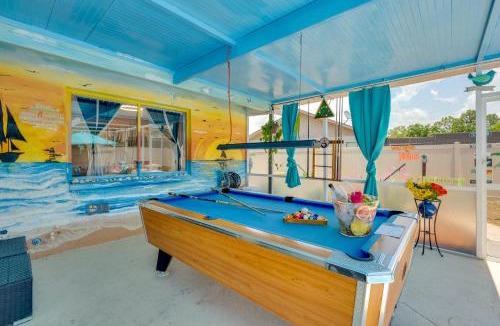 Orchid Lake Village House | Group-Ready Oasis w/Pool & Games in Port Richey