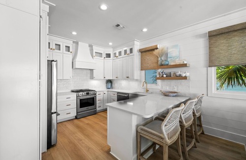 Sunnyside House | Gulf Front Home with Pool Access, Bikes and LSV