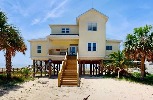 Audubon Place House | Gulf-front home in a gated community with easy access to the beach & amazing views