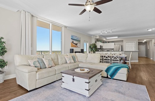 El Centro Beach House | Gulf-Front PCB Condo w/Balcony, Resort Amenities, Game Room, Pools & Beach Gear