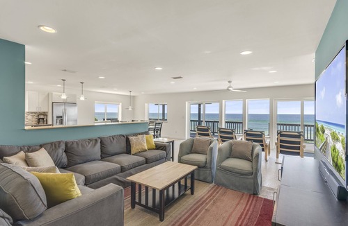 Seacrest House | Gulf-Front Seacrest Beach Escape with Panoramic Views & Private Beach Access
