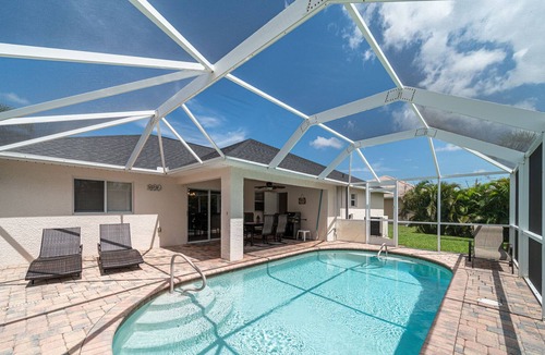 Trafalgar House | Heated Pool Home, Sleeps 8, Pet-Friendly, Great SW Cape Coral Location!