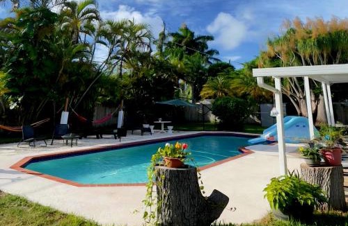 Cutler Bay Villa | Heated Pool Private Duplex House, BBQ, Parking, WiFi