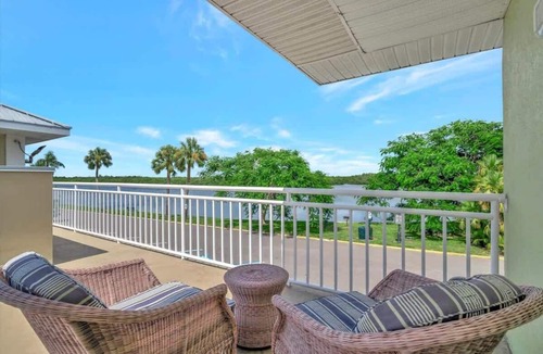 Ruskin Apartment | Heated Pool Waterfront, Resort Condo w/Hot Tub!