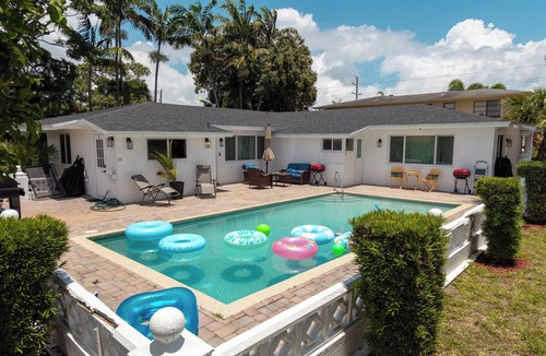 Coral Ridge Isles Apartment | Hideaway Studio · Pool · Backyard · Las Olas · Hard Rock · FIFA 2026 · Sleeps 3