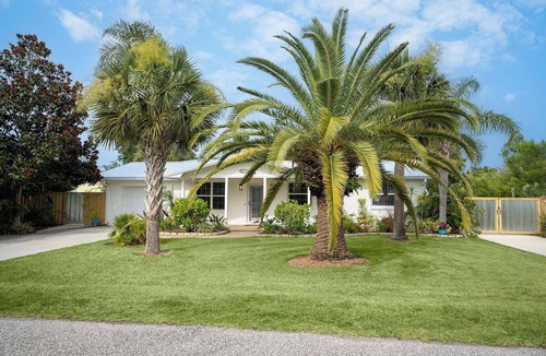 Butler Beach House | High Style Privacy Near the Beach, Heated Pool & Hot Tub