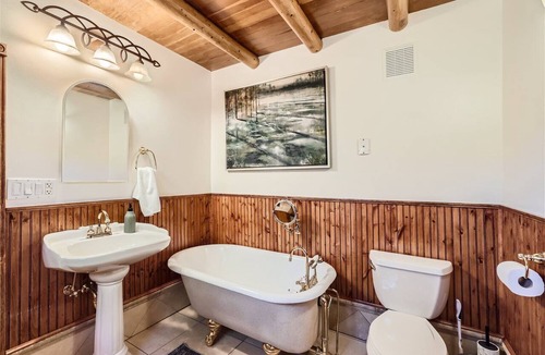 Shadow Mountain Cabin | Historic Stone Mountain Lodge with Private Pond - convenient and secluded