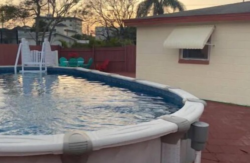Holiday House | Holiday home with private heated pool available . for extra $20 for each night