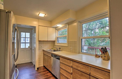 Cleveland House | Home with Deck Less Than 8 Miles to Downtown Cleveland!