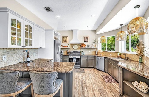Twin Lakes House | Key Largo Canal Home - Heated Pool, Spa, 36ft Dock, Kayaks & Ocean Access