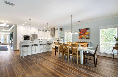 Crystal Beach House | Koko Palms Home with Pool, Carriage House & Cart